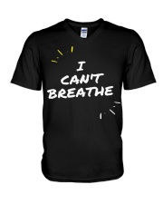 I Cant Breathe 5 V-Neck T-Shirt thumbnail