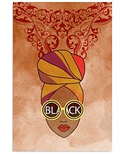 Black Woman And Afro Headwrap 11x17 Poster thumbnail