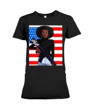 Black Power TT Premium Fit Ladies Tee thumbnail