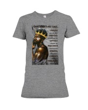 Black King God Says Premium Fit Ladies Tee tile