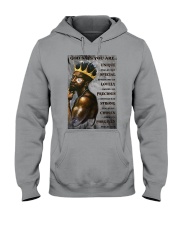 Black King God Says Hooded Sweatshirt tile