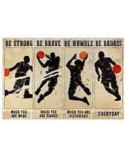 Basketball Be Badass 36x24 Poster front