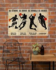 Basketball Be Badass 36x24 Poster poster-landscape-36x24-lifestyle-20