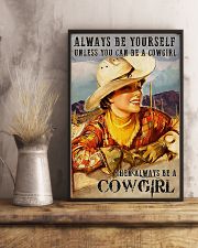 Be A Cowgirl 24x36 Poster lifestyle-poster-3