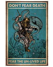 Diver Don't Fear Death 24x36 Poster front