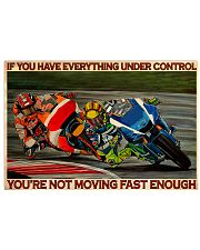 Motorcycle Racing Still Alive 3 36x24 Poster front