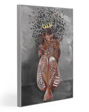 Afro Girl Royal Soulful Divine Strength 2 Gallery Wrapped Canvas Prints tile