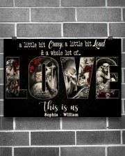 Sugar Skull Couple Whole Lot Of Love 36x24 Poster aos-poster-landscape-36x24-lifestyle-17