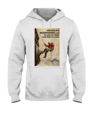 And Into The Mountain I Go Hooded Sweatshirt tile