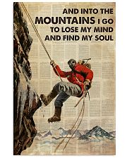 And Into The Mountain I Go 24x36 Poster front
