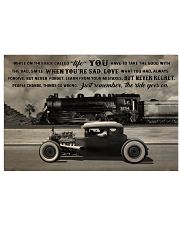Hot Rod And Train While On This Ride 36x24 Poster front