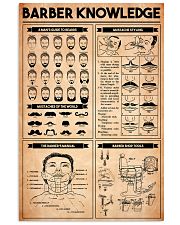 Barber Knowledge 24x36 Poster front