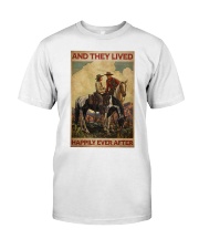 Horse Couple Happily Ever After Classic T-Shirt tile