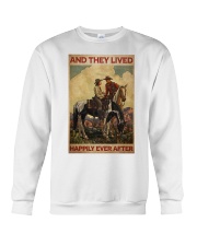 Horse Couple Happily Ever After Crewneck Sweatshirt tile