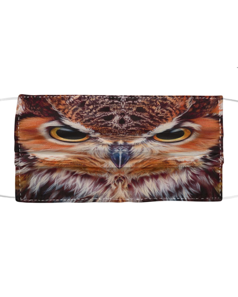 Owl Cloth face mask
