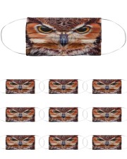 Owl Cloth Face Mask - 10 Pack front
