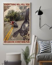 Motorcycle Everything Will Kill You 24x36 Poster lifestyle-poster-1