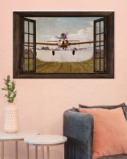 Agricultural Aircraft Window View 36x24 Poster poster-landscape-36x24-lifestyle-18