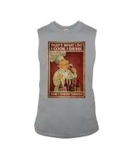 I Cook I Drink Sleeveless Tee tile
