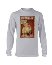 I Cook I Drink Long Sleeve Tee tile
