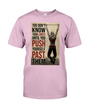 Workout Girl You Don't Know Your Limit Classic T-Shirt tile