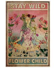 Stay Wild Flower Child 24x36 Poster front