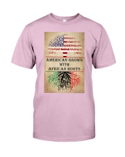 American Born With African Roots Classic T-Shirt tile