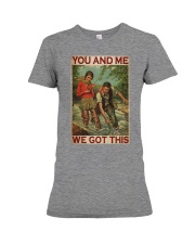 Couple Fishing You And Me We Got This Premium Fit Ladies Tee tile