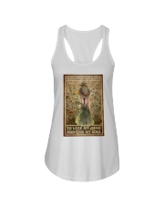Garden Girl Ladies Flowy Tank tile