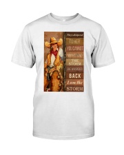 Cowgirl I Am The Storm Premium Fit Mens Tee tile