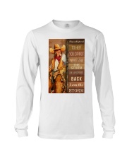 Cowgirl I Am The Storm Long Sleeve Tee tile
