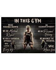 In This Gym 36x24 Poster front