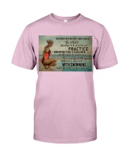 Swimming Somewhere Behind The Athlete Classic T-Shirt tile