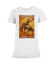 Rodeo Choose Something Fun Premium Fit Ladies Tee tile