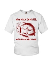 Jesus Surf On Wine Youth T-Shirt tile