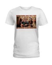 Bull Charreria Choose Something Fun Ladies T-Shirt tile