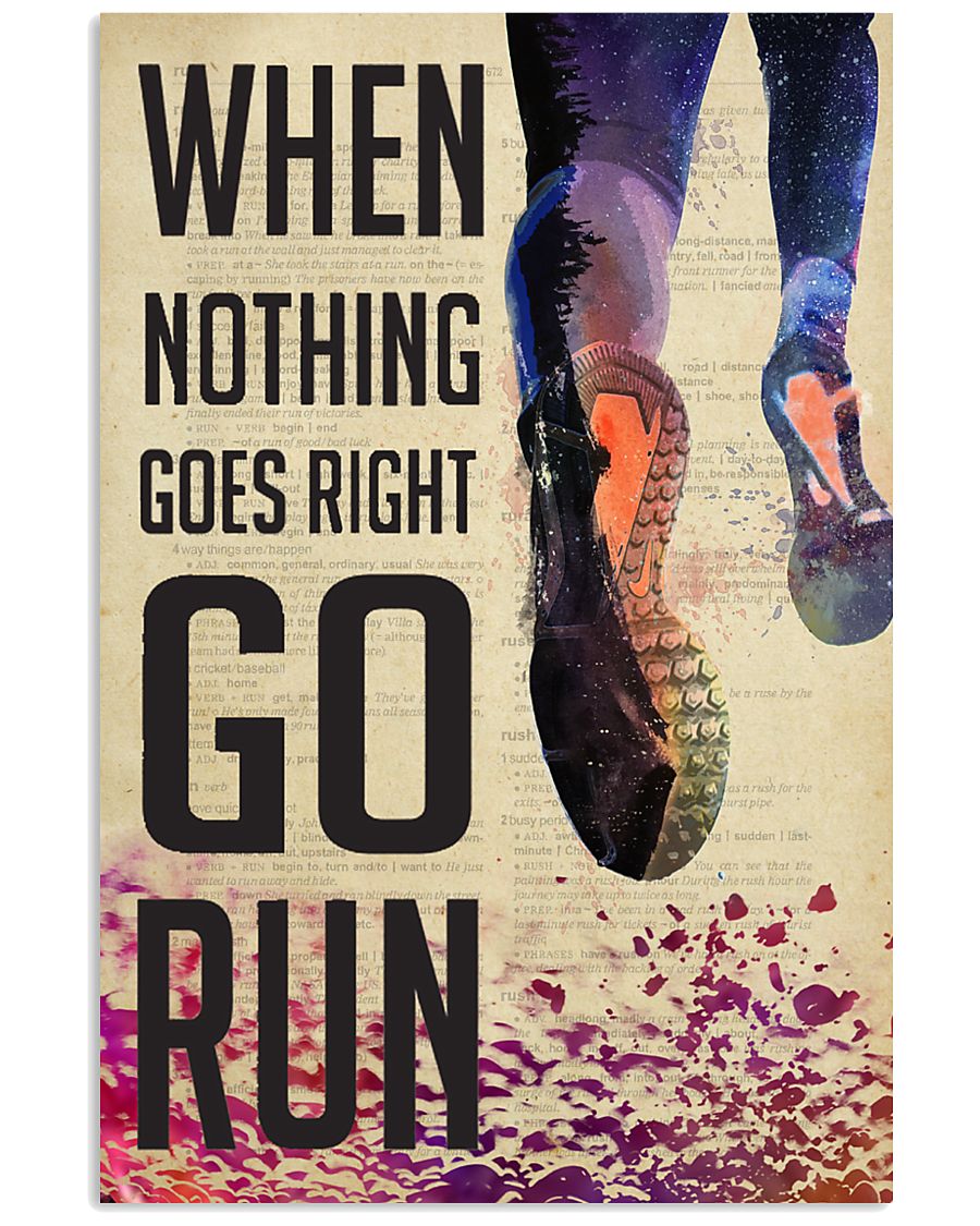 Running Dictionary 24x36 Poster