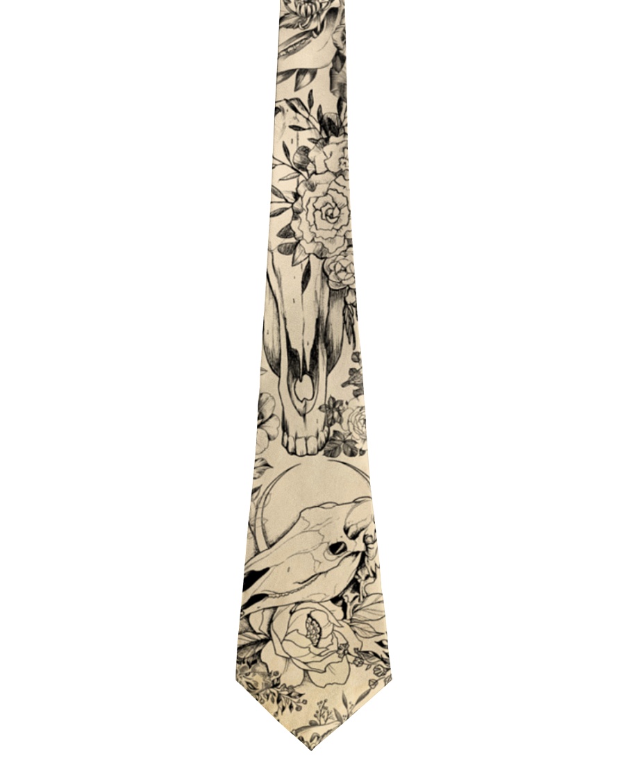 Horse Skull Classic Tie