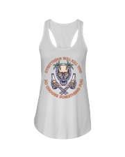 Beach Choose Something Fun Ladies Flowy Tank tile