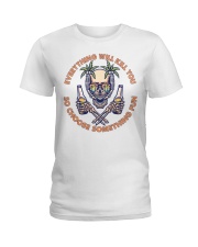 Beach Choose Something Fun Ladies T-Shirt tile