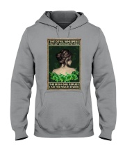 Irish Girl Whispered Back Hooded Sweatshirt tile