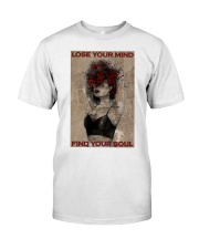 Lose Your Mind Book Page Body Classic T-Shirt tile