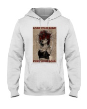 Lose Your Mind Book Page Body Hooded Sweatshirt tile