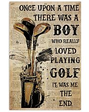 OUAT Boy Loved Playing Golf 24x36 Poster front