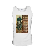 Cowboy I Ride Unisex Tank tile