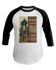 Cowboy I Ride Baseball Tee tile