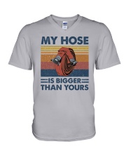 Firefighter Hose 2 V-Neck T-Shirt tile