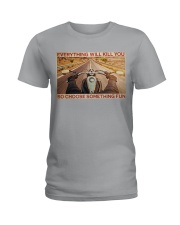 Riding Motorcycle Choose Something Fun Ladies T-Shirt tile