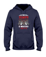Drums Tempo Hooded Sweatshirt tile