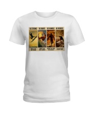 Surfing Be Strong Ladies T-Shirt tile
